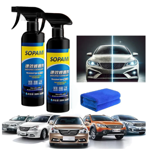 Sopami - Car Coating Spray || Buy 1 Get 1 Free !!